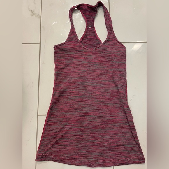 Lululemon Cool Racerback Space Dye Tank Top 4 🍋 - Picture 5 of 5